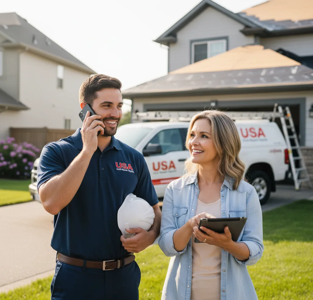 USA Roof Repair Experts customer support in Port Allegany